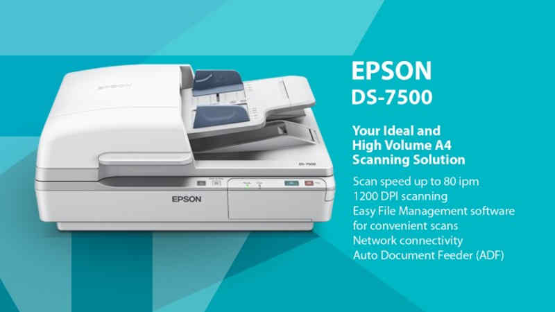 Epson DS-7500 ドライバーダウンロード